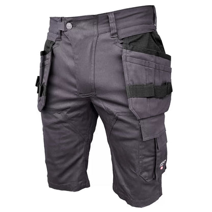 KSSTRETCHP, SHORT DE TRAVAIL PESSO STRETCH, GRIS