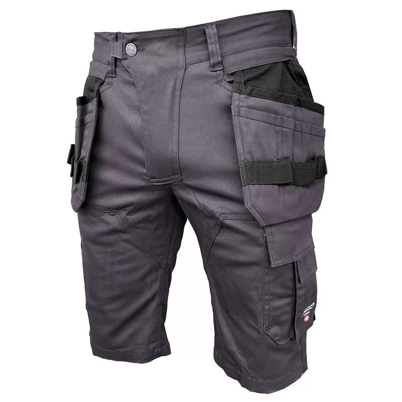 KSSTRETCHP, SHORT DE TRAVAIL PESSO STRETCH, GRIS