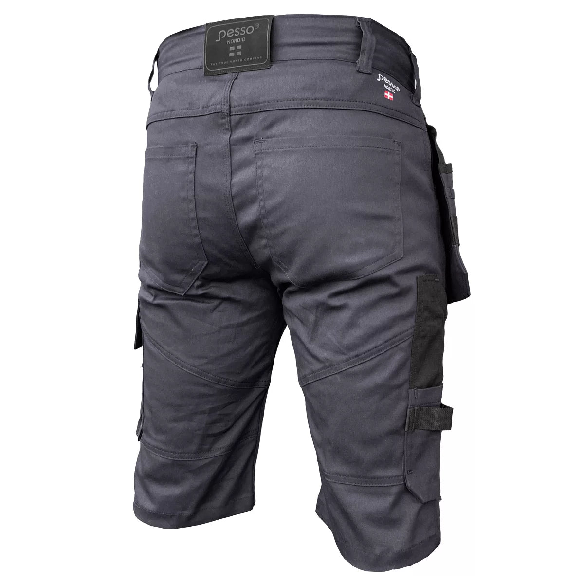 KSSTRETCHP, SHORT DE TRAVAIL PESSO STRETCH, GRIS