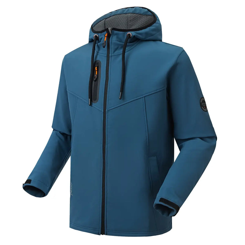 LEO_Blue, RIPSTOP SOFTSHELL JACKET PESSO