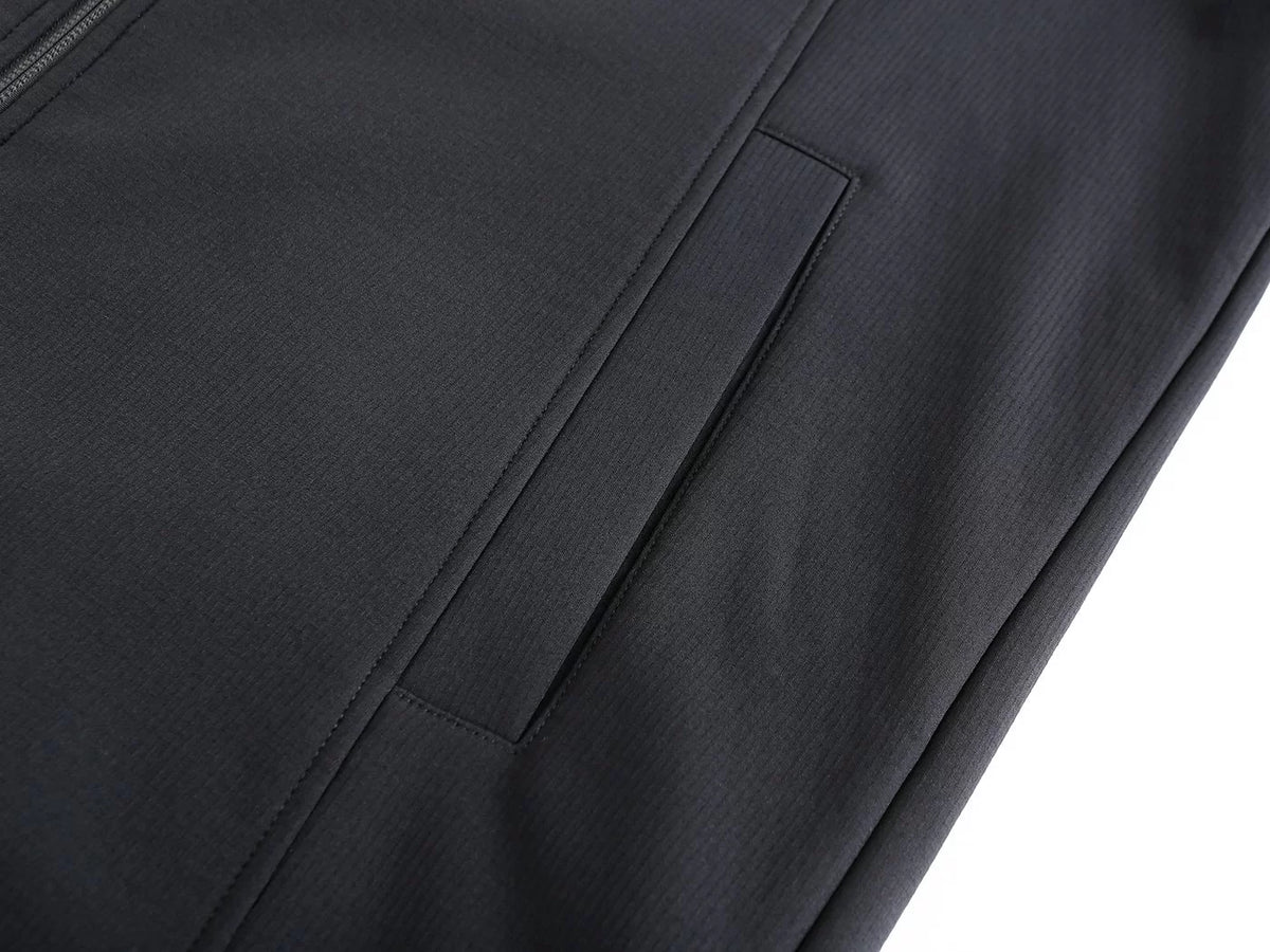 LEO, RIPSTOP SOFTSHELL JACKET PESSO LEO, BLACK