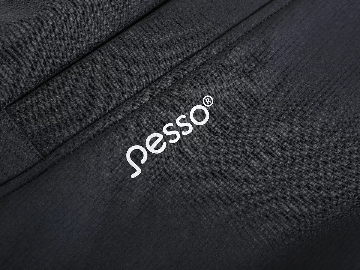 LEO, RIPSTOP SOFTSHELL JACKET PESSO LEO, BLACK