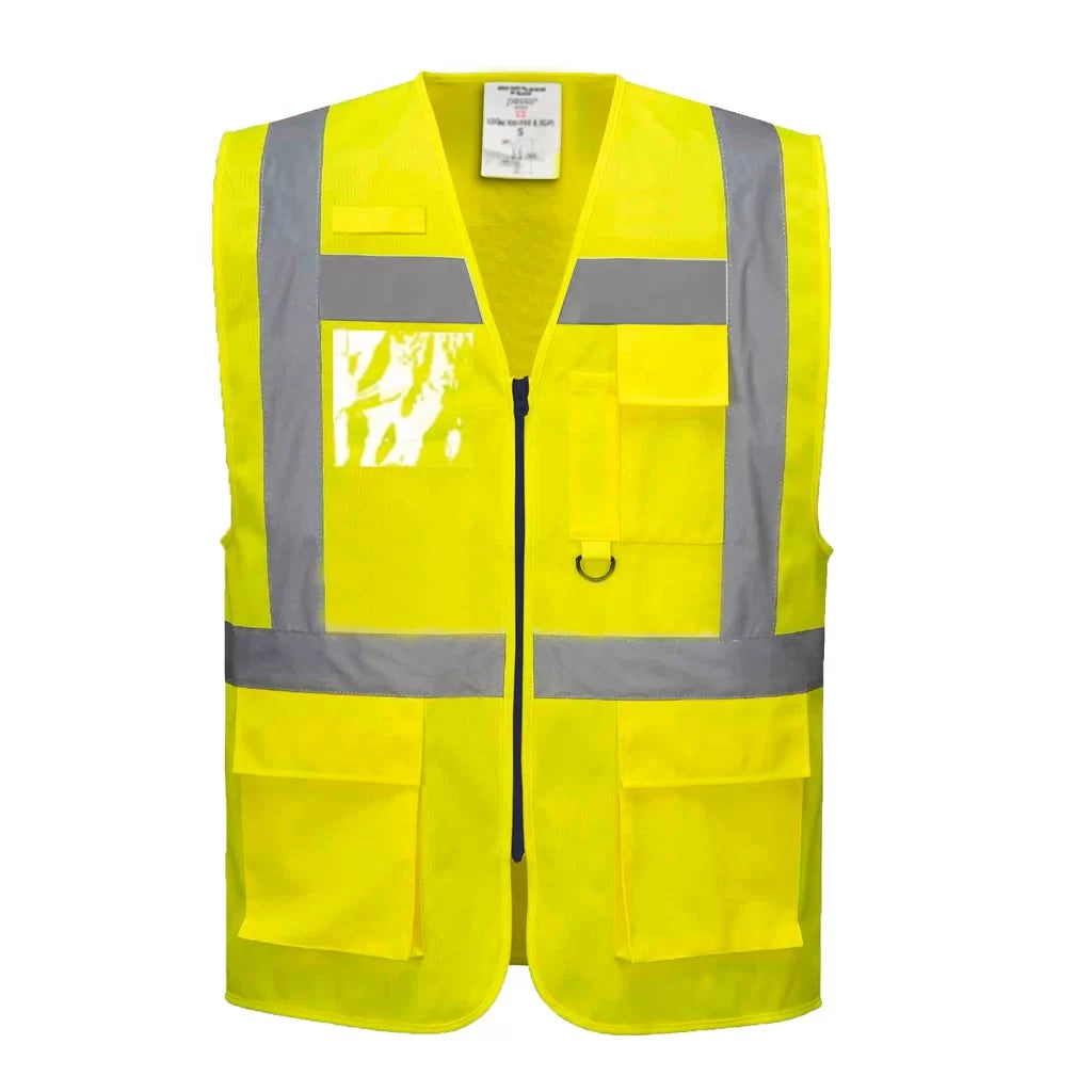 LSGP, GILET À BANDE HAUTE VISIBILITÉ PESSO NORDIC, JAUNE