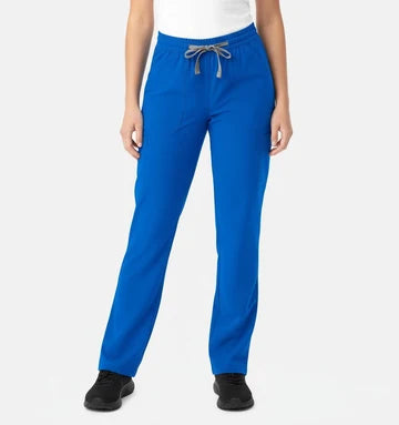 PHILTEX Ladies Stretch Polyester Scrub Bottoms (Royal Blue)