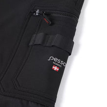 KD145B, MERCURY_J, SOFTSHELL PANTS PESSO MERCURY, BLACK