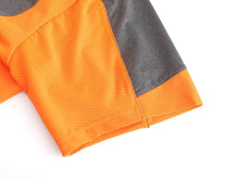 MP205_OR, T-SHIRT PESSO BREEZE, GRIS-ORANGE