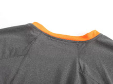 MP205_OR, T-SHIRT PESSO BREEZE, GRIS-ORANGE