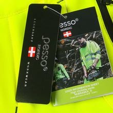 NEBRASKA_G, PANTALON SOFTSHELL PESSO NEBRASKA_G JAUNE HAUTE VISIBILITÉ