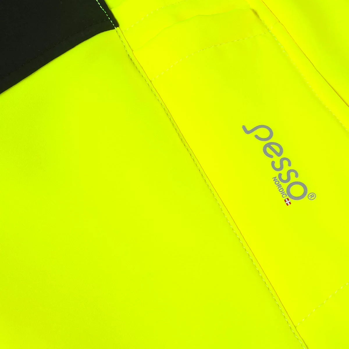 NEBRASKA_G, PANTALON SOFTSHELL PESSO NEBRASKA_G JAUNE HAUTE VISIBILITÉ