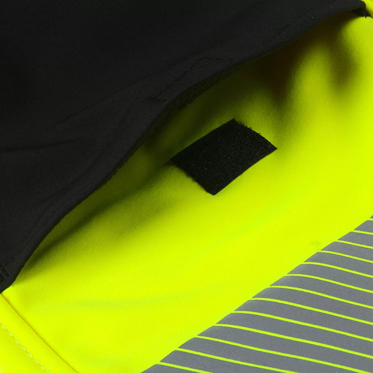 NEBRASKA_G, PANTALON SOFTSHELL PESSO NEBRASKA_G JAUNE HAUTE VISIBILITÉ