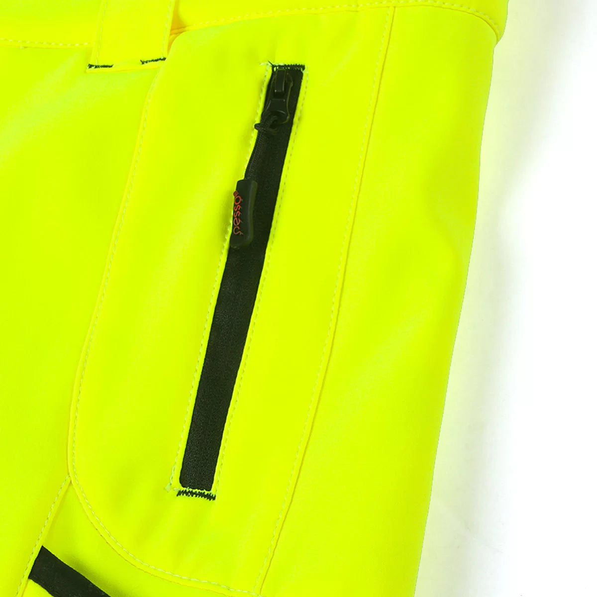 NEBRASKA_G, PANTALON SOFTSHELL PESSO NEBRASKA_G JAUNE HAUTE VISIBILITÉ