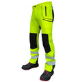 NEBRASKA_G, PANTALON SOFTSHELL PESSO NEBRASKA_G JAUNE HAUTE VISIBILITÉ