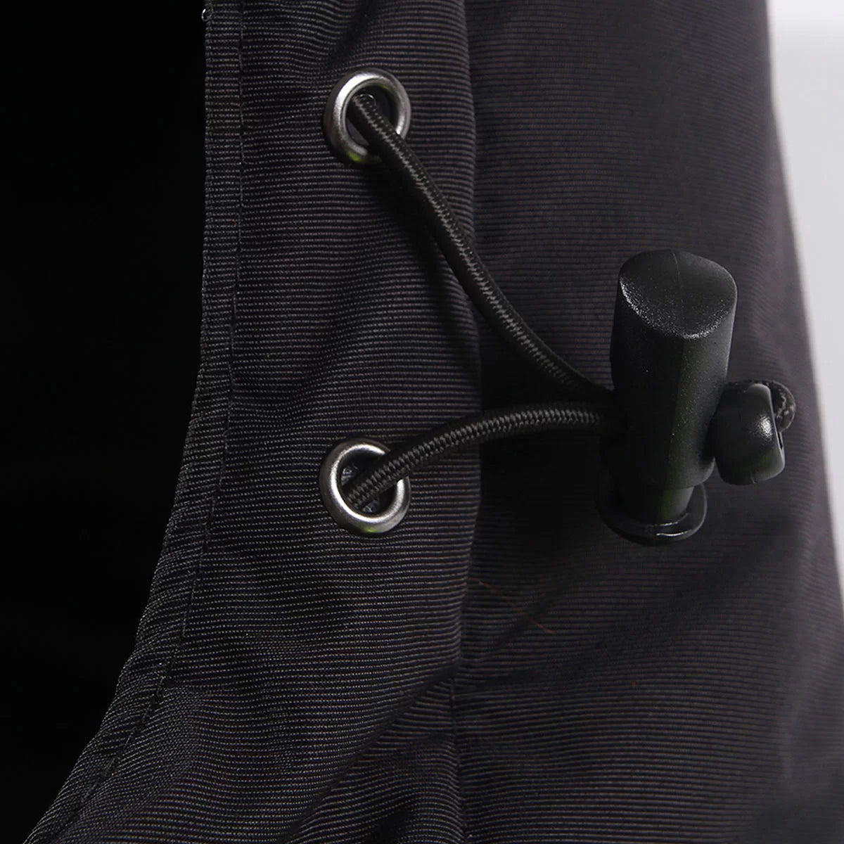 NOVA_J, VESTE D'HIVER IMPERMÉABLE PESSO NOVA, NOIR – JAUNE