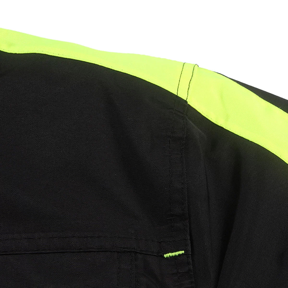 NOVA_J, VESTE D'HIVER IMPERMÉABLE PESSO NOVA, NOIR – JAUNE