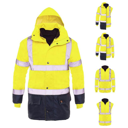 PROLUMO 5IN1 INSULATED JACKET YELLOW HV