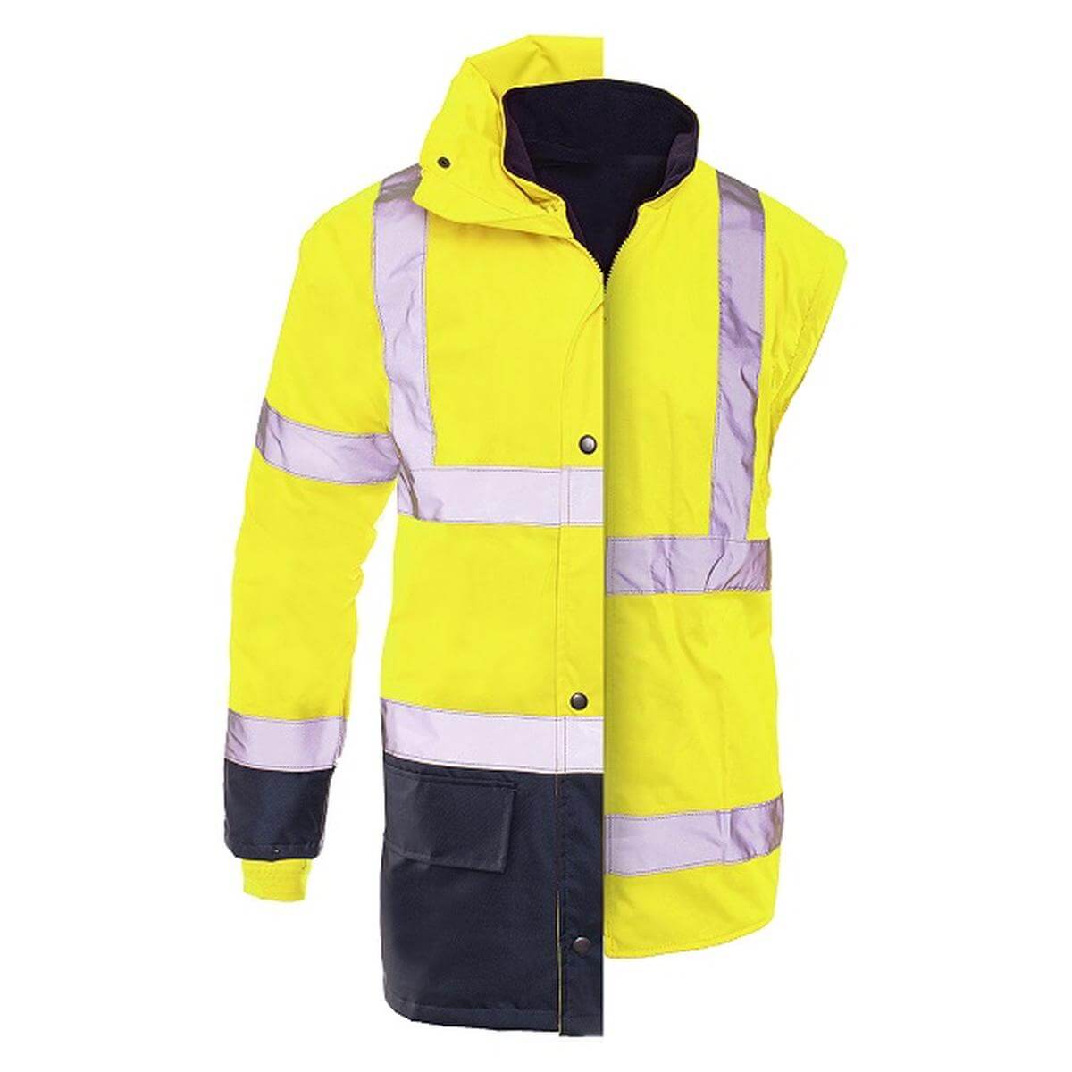 PROLUMO 5IN1 INSULATED JACKET YELLOW HV