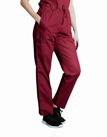 PHILTEX - Poly Cotton Scrub Bottoms (Burgundy)