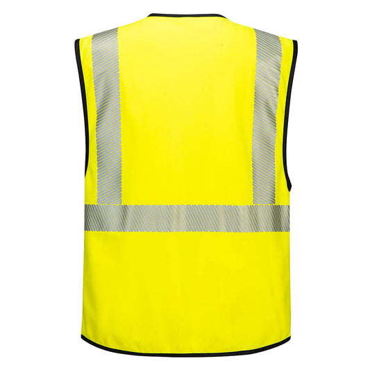 PW309 - PW3 Hi-Vis Executive Vest Yellow/Black