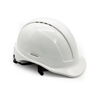 CASQUE SALN, COQUE EN POLYPROPYLÈNE HAUTE DENSITÉ PESSO - BLANC, JAUNE, ROUGE, BLEU