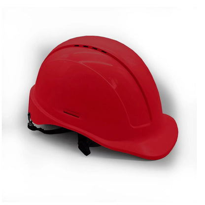 CASQUE SALN, COQUE EN POLYPROPYLÈNE HAUTE DENSITÉ PESSO - BLANC, JAUNE, ROUGE, BLEU