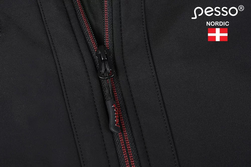 SOFTBLACK, GILET SOFTSHELL PESSO SOFTBLACK, NOIR