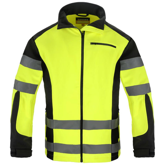 SNIPER SOFTSHELL YELLOW HV JACKET