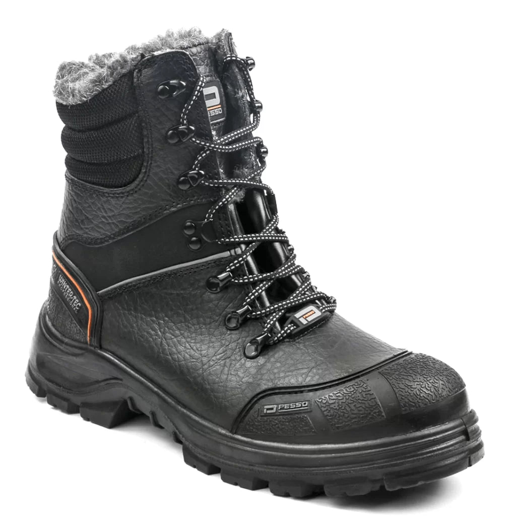 POLARIS, CHAUSSURES DE SÉCURITÉ HIVER EN CUIR NATUREL PESSO S3