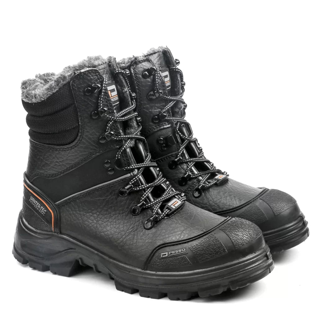 POLARIS, CHAUSSURES DE SÉCURITÉ HIVER EN CUIR NATUREL PESSO S3