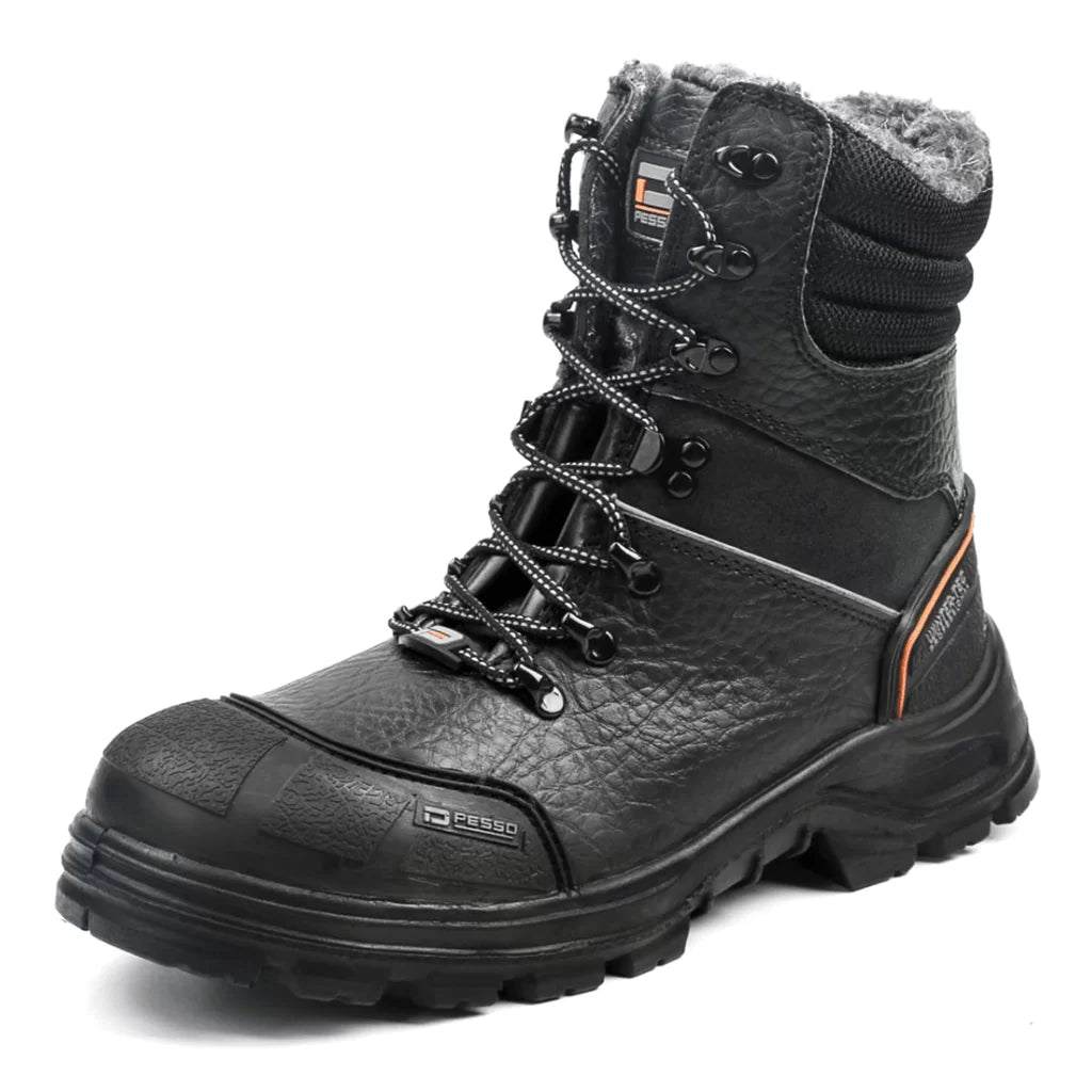 POLARIS, CHAUSSURES DE SÉCURITÉ HIVER EN CUIR NATUREL PESSO S3