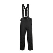BARNABI, PANTALON D'HIVER SOFTSHELL PESSO, NOIR