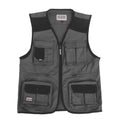 DICP, GILET DE TRAVAIL EN TOILE PESSO, GRIS