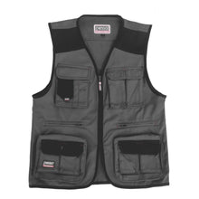 DICP, GILET DE TRAVAIL EN TOILE PESSO, GRIS