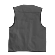 DICP, GILET DE TRAVAIL EN TOILE PESSO, GRIS