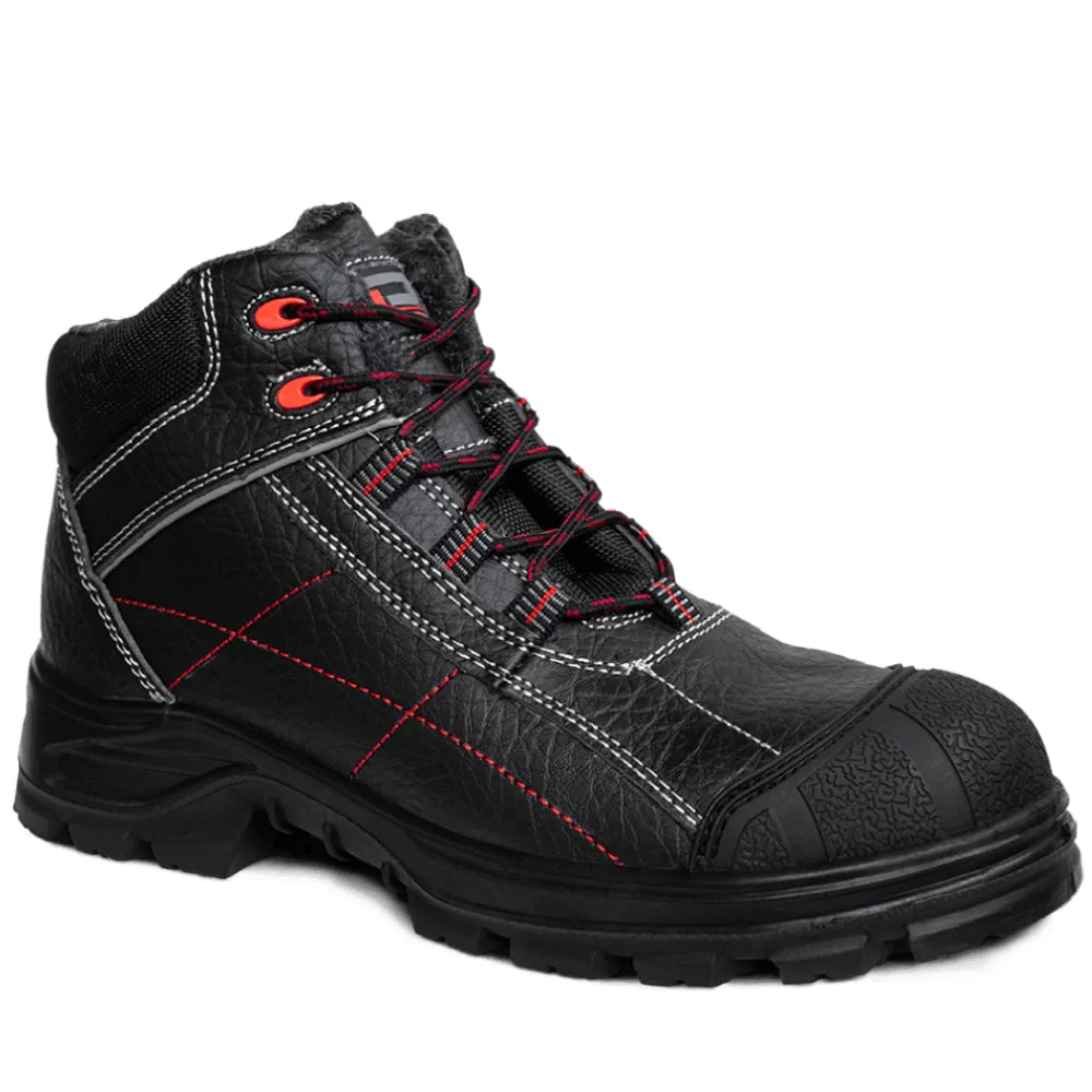 BOTTES DE SÉCURITÉ D'HIVER EN CUIR NATUREL ARCTIC PESSO S3