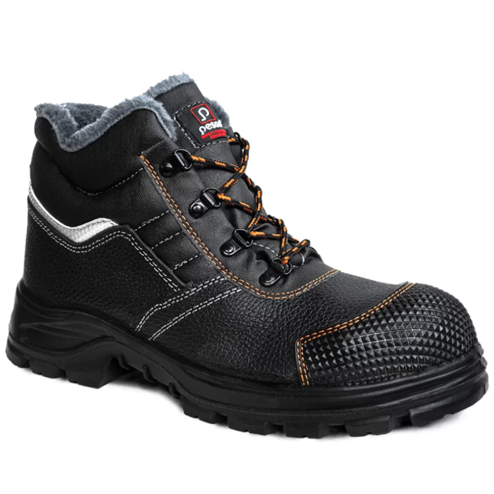 BS159, CHAUSSURES DE SÉCURITÉ EN CUIR NATUREL PESSO S3