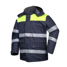 HANA, VESTE D'HIVER IMPERMÉABLE PESSO HANA, MARINE