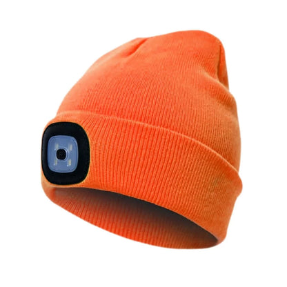 KLED, BONNET AVEC LUMIÈRE LED RECHARGEABLE PAR USB PESSO NORDIC