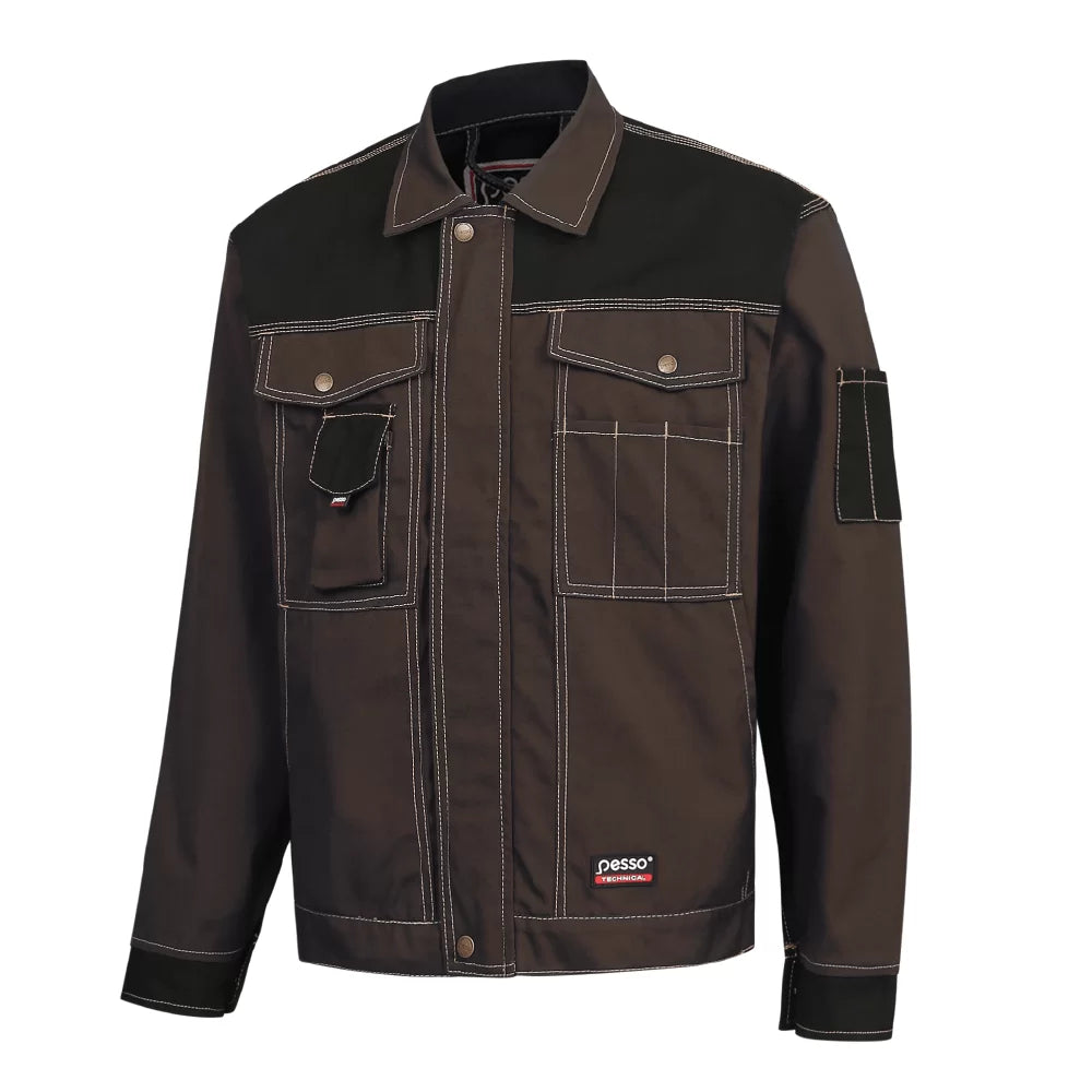 DSRDN, VESTE DE TRAVAIL PESSO DSRD, CVC TWILL, MARRON