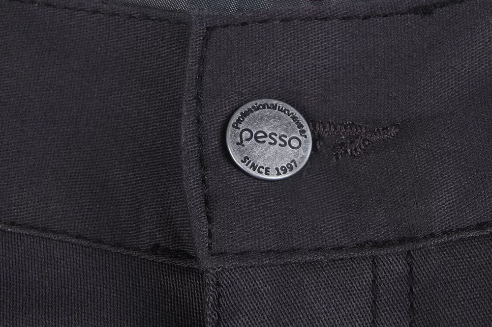 KDSTRETCHP, WORKWEAR TROUSERS PESSO STRETCH, GREY