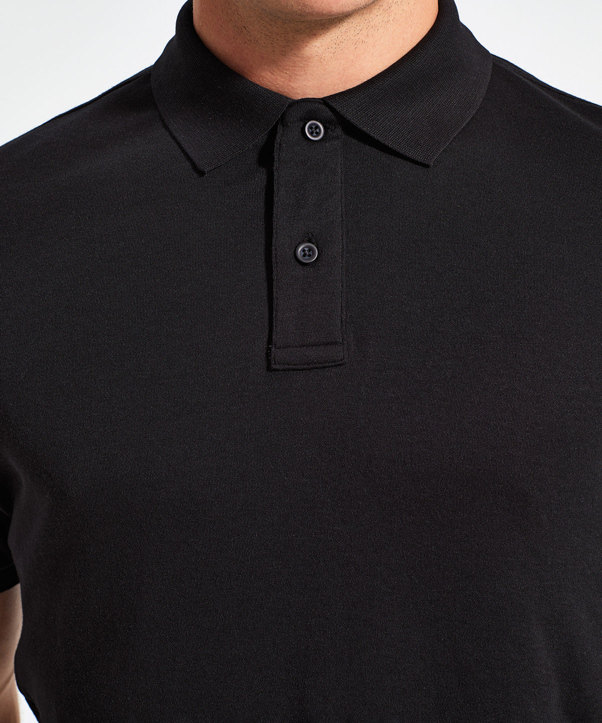 AQ005 Men's super smooth knit polo (Navy)