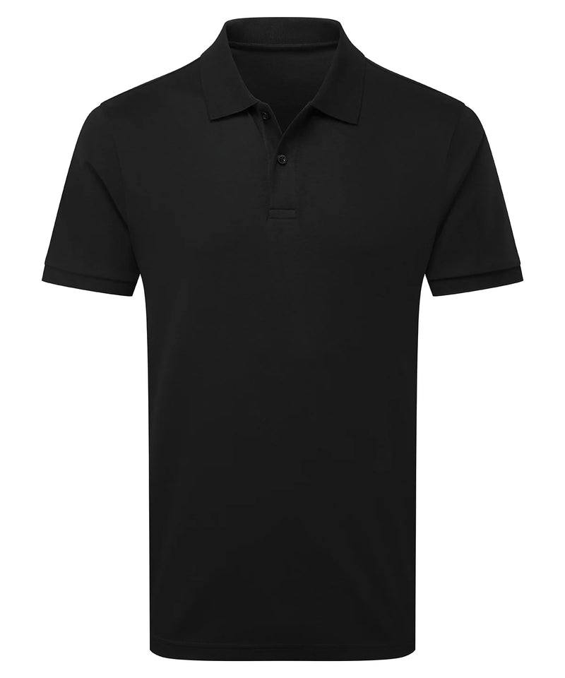 AQ101  BLACK MERCHANDISE POLO
