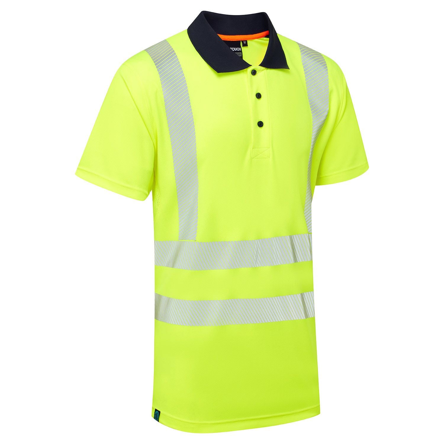 SHV-3044  Polo Supertouch HV Eco COOLMAX S/S (YELLOW)