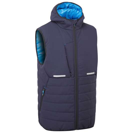 SWW-1019 Supertouch Eco Thermal Navy Padded Bodywarme (NAVY)