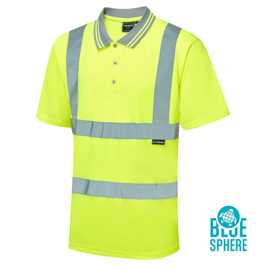 HV Polo Eco S/S T-Shirt Supertouch (Yellow)