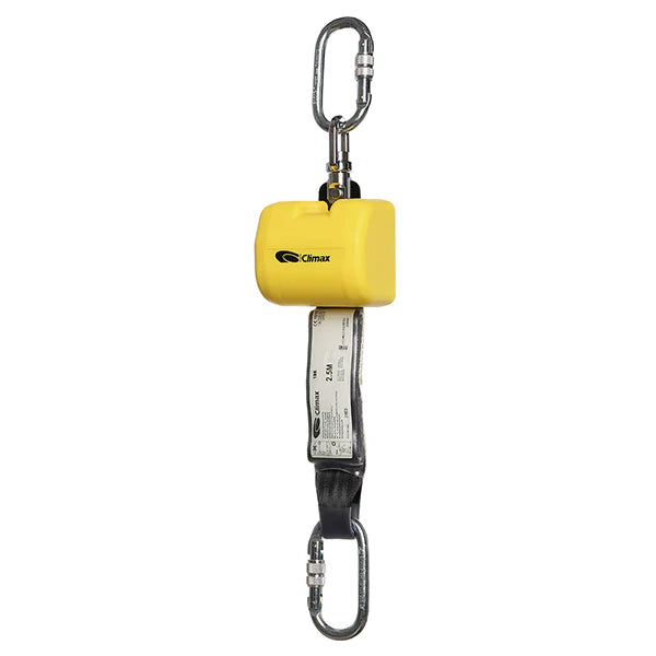 Retractable fall arrester, 2.5m, Climax PPE