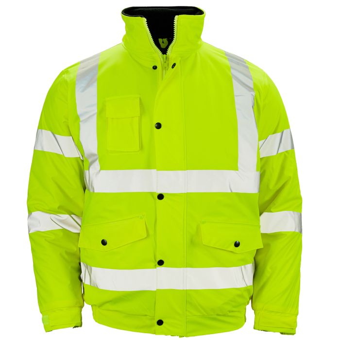 3724 Stormflex® Hi Vis Yellow PU Bomber Jacket