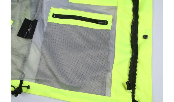 DENVER_G, VESTE DE SÉCURITÉ HAUTE VISIBILITÉ PESSO DENVER, JAUNE