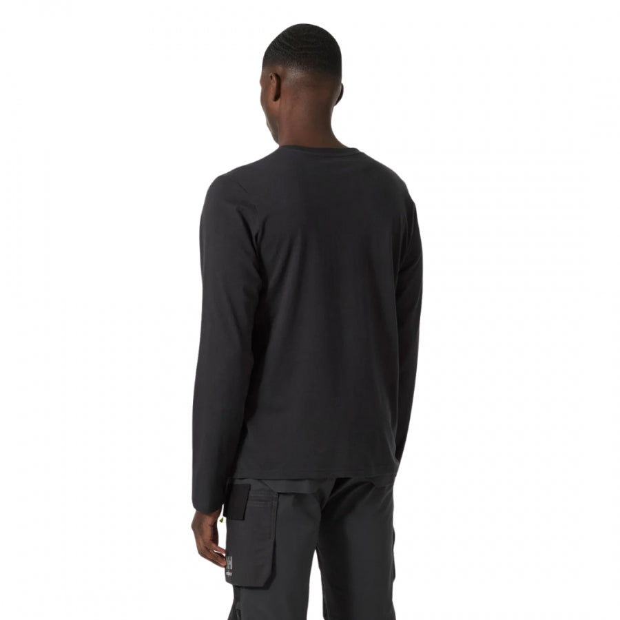 MHHMANCHILGB, Longsleeve Helly Hansen Manchester Classic, black