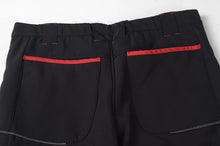 NEBRASKA_J, SOFTSHELL PANTS PESSO NEBRASKA, BLACK