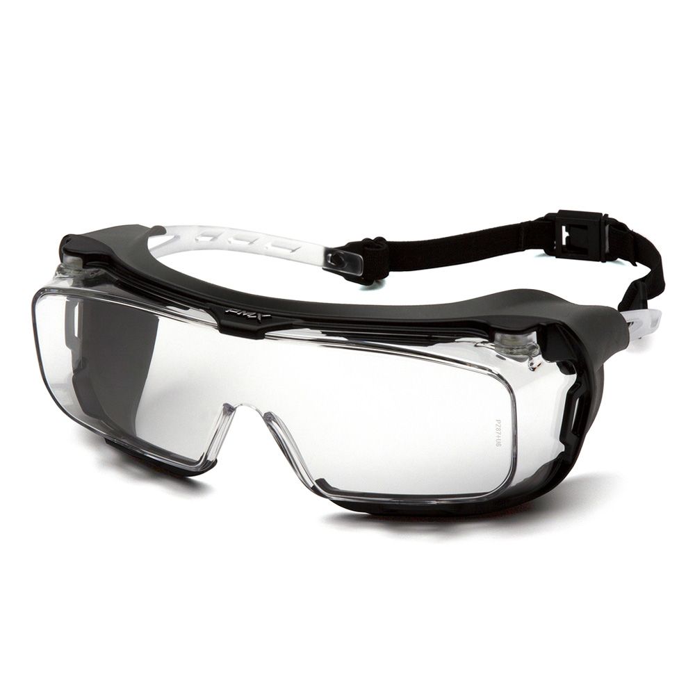 ES9910STMRG Pyramex Cappture Anti-Fog Rubber Safety Goggle